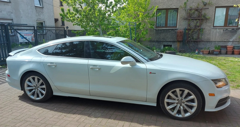 Audi A7 cena 69000 przebieg: 209400, rok produkcji 2012 z Katowice małe 326
